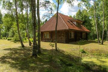 Фото номера Дом с 5 спальнями Дома для отпуска Guest House Lēveri г. Valgalciems 78
