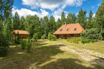 Фото номера Дом с 5 спальнями Дома для отпуска Guest House Lēveri г. Valgalciems 52