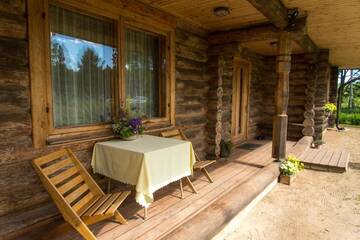 Фото номера Дом с 5 спальнями Дома для отпуска Guest House Lēveri г. Valgalciems 53