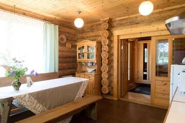 Фото номера Дом с 5 спальнями Дома для отпуска Guest House Lēveri г. Valgalciems 59