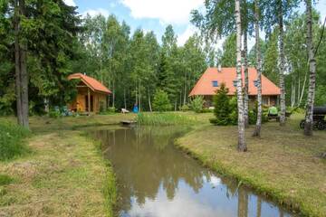 Фото номера Дом с 5 спальнями Дома для отпуска Guest House Lēveri г. Valgalciems 54