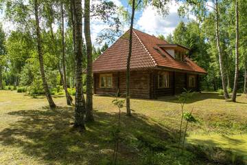 Фото номера Дом с 5 спальнями Дома для отпуска Guest House Lēveri г. Valgalciems 14