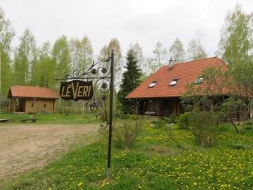Фото номера Дом с 5 спальнями Дома для отпуска Guest House Lēveri г. Valgalciems 89
