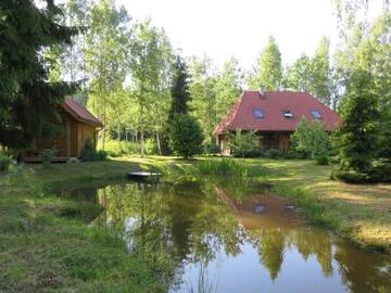 Фото номера Дом с 5 спальнями Дома для отпуска Guest House Lēveri г. Valgalciems 90