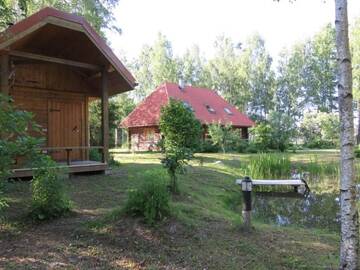 Фото номера Дом с 5 спальнями Дома для отпуска Guest House Lēveri г. Valgalciems 91